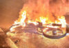 Motorcycle catches fire in Chiang Mai; no injuries reported Motorcycle catches fire in Chiang Mai; no injuries reported