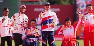 Thai duo win men’s compound archery gold at Asian Para Games