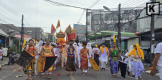 Phuket Vegetarian Festival ends with firecracker-filled deity procession