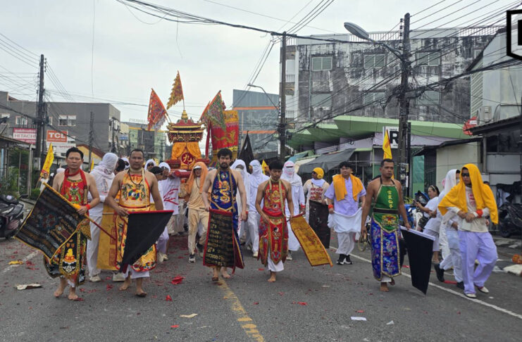 Phuket Vegetarian Festival ends with firecracker-filled deity procession