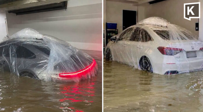 Thai Expert Warns Plastic-Wrapping Cars During Floods Could Cause Mold, Floating Risks