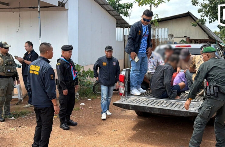 Thai authorities arrest 26 Cambodian nationals in Sa Kaeo border raid Thai authorities arrest 26 Cambodian nationals in Sa Kaeo border raid