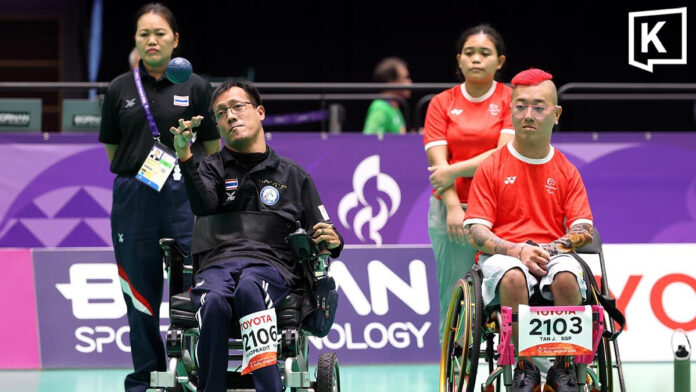 Thai boccia team wins four golds at Asian Para Games Thai boccia team wins four golds at Asian Para Games