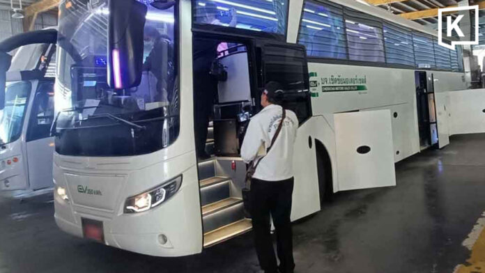 Thai bus operator launches all-electric bus service between Korat and Bangkok with 10 free days Thai bus operator launches all-electric bus service between Korat and Bangkok with 10 free days