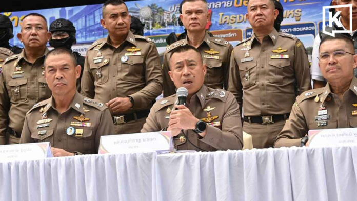 Thai police raid 4 luxury housing estates in alleged 6-billion-baht nominee network Thai police raid 4 luxury housing estates in alleged 6-billion-baht nominee network