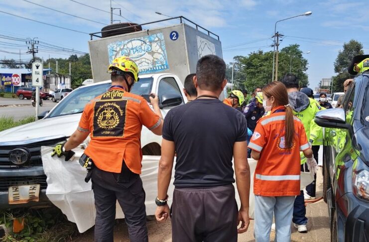American man, 69, killed in collision with ice delivery truck in Nakhon Phanom