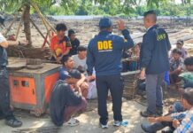 21 Myanmar workers, Chinese supervisor arrested at Samut Songkhram construction site