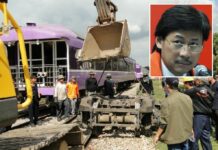 State Railway Governor's Train Derailed In Lamphun