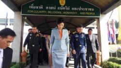 PM Yingluck Silent After Meeting With Prem
