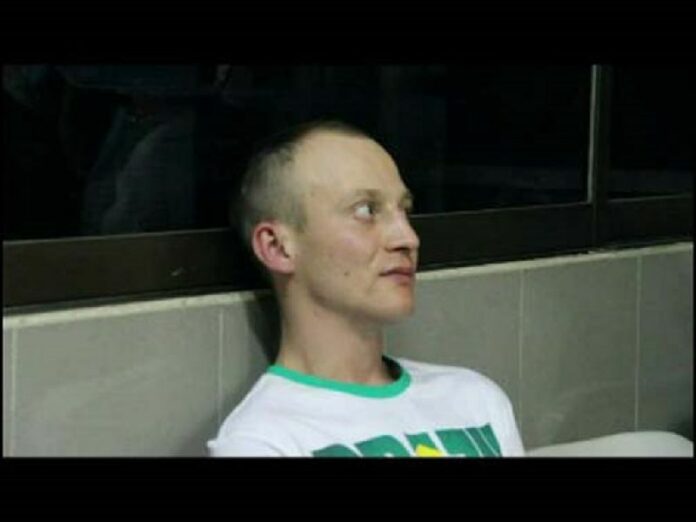 Ildae Valeshev, a Russian tourist arrested for allegedly molesting a Thai woman in Pattaya on 18 April, 2014.