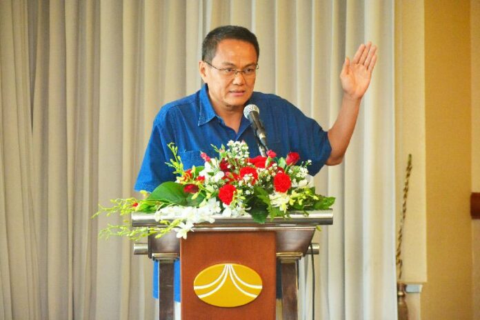 Thanapon Siyakool, founder and chairman of the Commoner Party of Thailand.