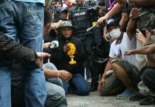 Police Apologise To Buddha Issara For Tear Gas Barrage