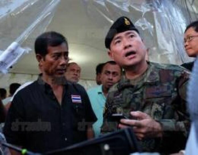 PCAD leader Thaworn Senniam, 22 May 2014.