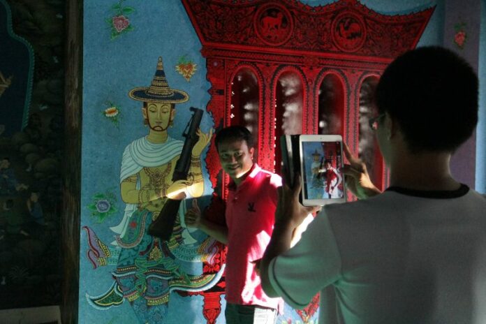 Chiang Mai City Pillar Shrine, 2 June 2014.