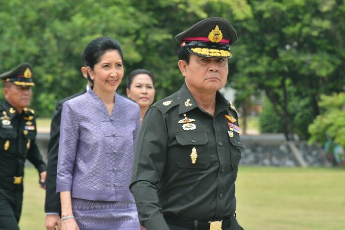 Gen. Prayuth Chan Ocha, Chonburi province, 21 August 2014.