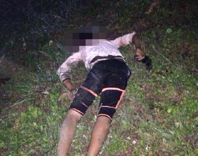 A photo of the 14-year-old boy shot by an army volunteer on 21 August. The Ranger later confessed to planting the gun in the boy's hand after finding him dead.