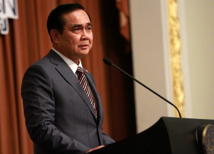 Junta leader and Prime Minister Prayuth Chan-ocha at the Government House in Bangkok, 17 Sept 2014. <br />