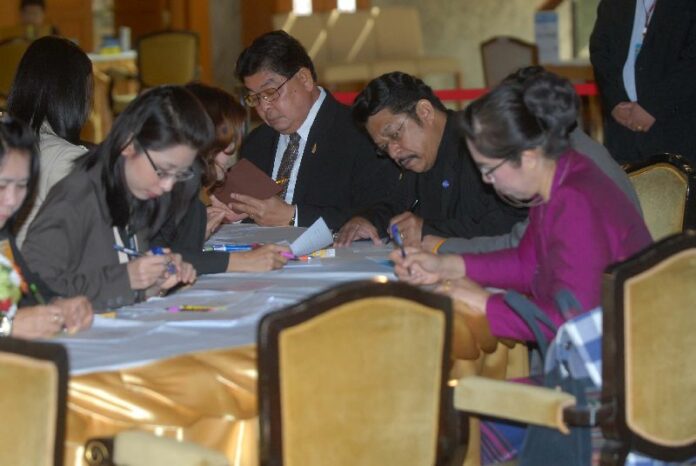 National Reform Council members reporting for duty on 12 Oct 2014.