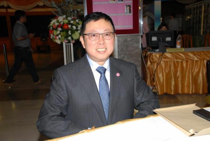 Bowornsak Uwanno, recently chosen as deputy chairman of the National Reform Council, on 10 Oct 2014.<br />
