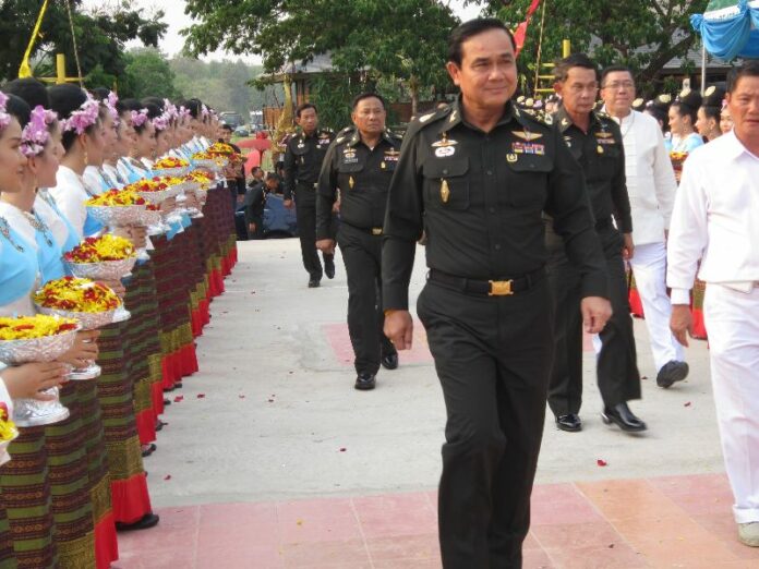 File photo of Prime Minister Gen. Prayuth Chan-ocha.<br />
