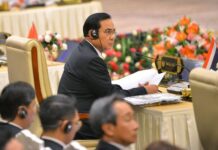 Prayuth Holds 2-Hour Meeting With Print Media Execs Gen. Prayuth at the ASEAN summit in 2014 in Myanmar.