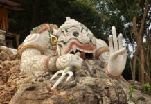 Soldiers Alarmed By 'Three-Finger Salute' Monkey Warrior