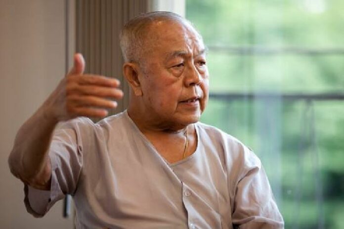 Sulak Sivaraksa (photo taken from his Facebook page)