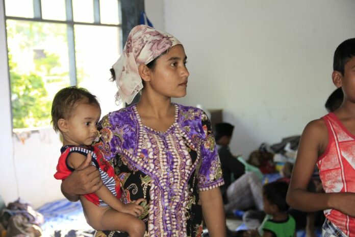 Dozens of the 98 Rohingya intercepted in Thailand on 11 Jan 2015 are children. <br />