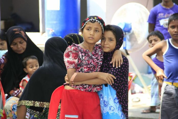 Dozens of the Rohingya intercepted in Thailand on 11 Jan 2015 are children. <br />