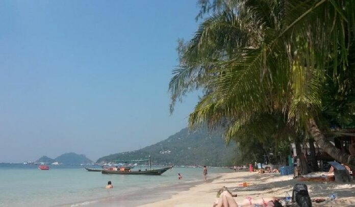 A photo of Koh Tao from what appears to be Christina Annesley's twitter account: https://twitter.com/chrstinadarling