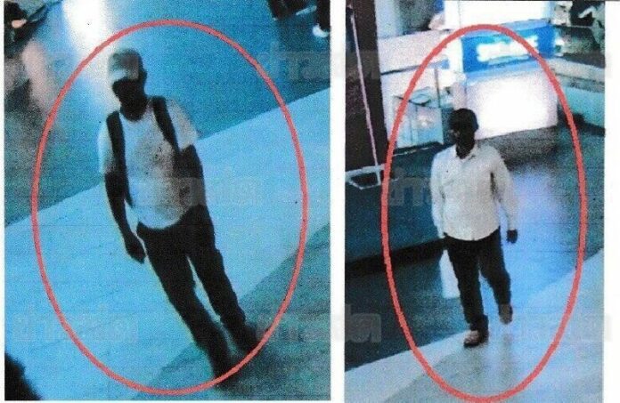 A screenshot of the suspects from CCTV footage provided by police.<br />