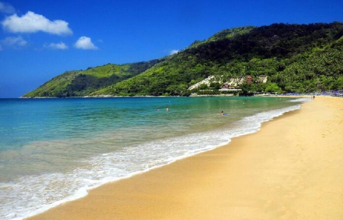 A photo of Phuket’s Nai Harn Beach taken by a traveler on TripAdvisor's website.