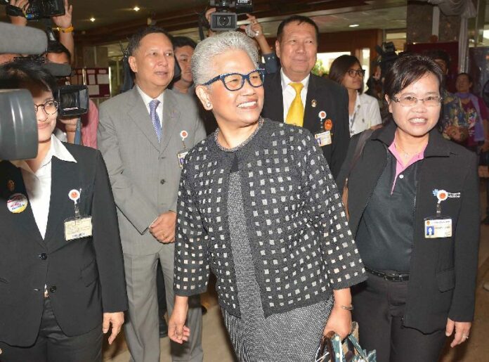 Thicha na Nakhon, ex-CDC member, on 3 March 2015.<br />