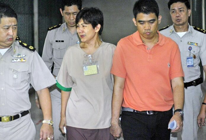 Sudathip Muangnuan at the Criminal Court in Bangkok on 3 March 2015.<br />