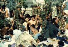 1992 Uprising Activists Protest Unelected PM Charter Clause