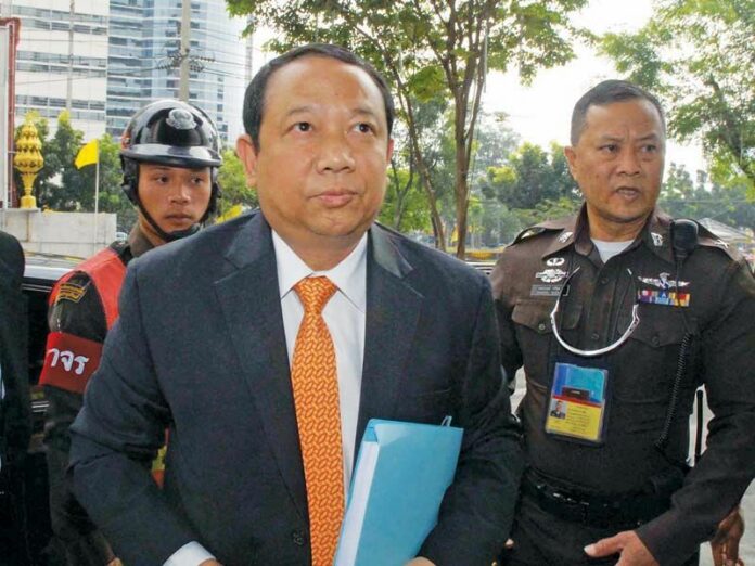 A file photo of former Division of Special Investigation (DSI) chief Tharit Pengdith<br />