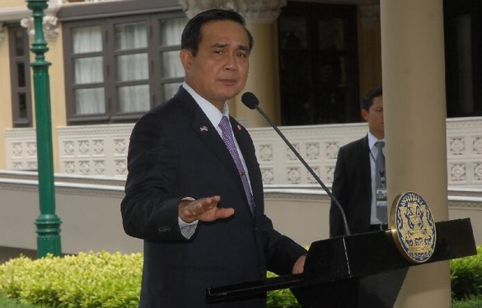 File photo of Gen. Prayuth Chan-ocha.