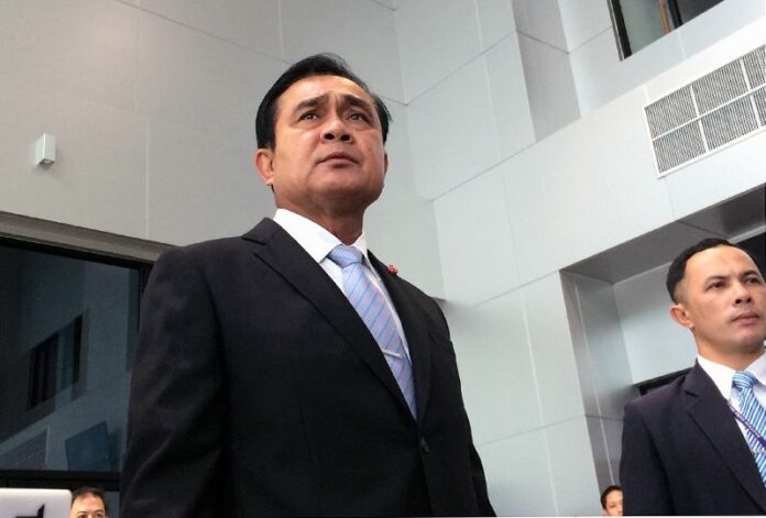 File photo of junta chairman Gen. Prayuth Chan-ocha.<br />