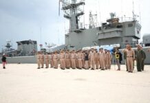 Thai Navy Vessel Arrives in Phuket to Aid Migrant Crisis