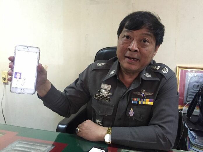 Pol.Maj.Gen. Nitipat Pattanatabutr, commander of the Fifth Region Police, speaking to reporters on 14 July 2015.
