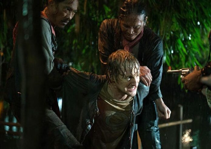 Generic Asian bad guys threaten Owen Wilson's character in 'No Escape.' Thailand's censorship board today denied it had banned the film.