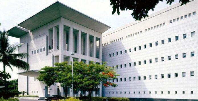 The U.S. Embassy in Bangkok's chancery was built in 1996. Photo: U.S. State Department