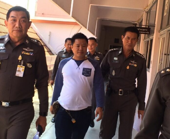 Police said Niwat Wicharn confessed today to being the man seen on video firing a gun from the window of his moving BMW on Saturday in Chiang Mai province.