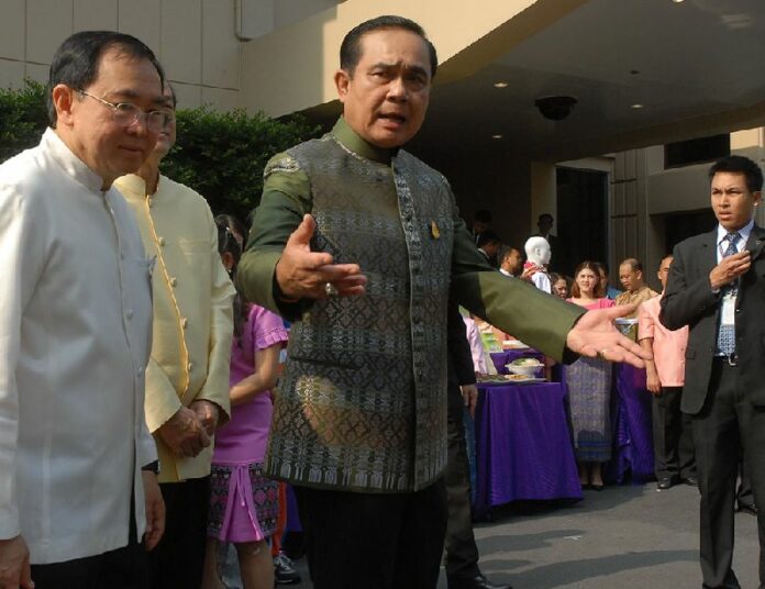 Speaking at Government House yesterday, junta chairman Prayuth Chan-ocha said taking control of the internet by implementing a single gateway system was necessary to end defamation of his government online.