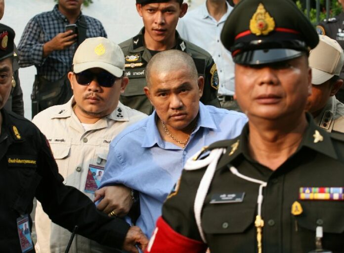 Suriyan Sujaritpalawong at the martial court, Oct. 21, 2015