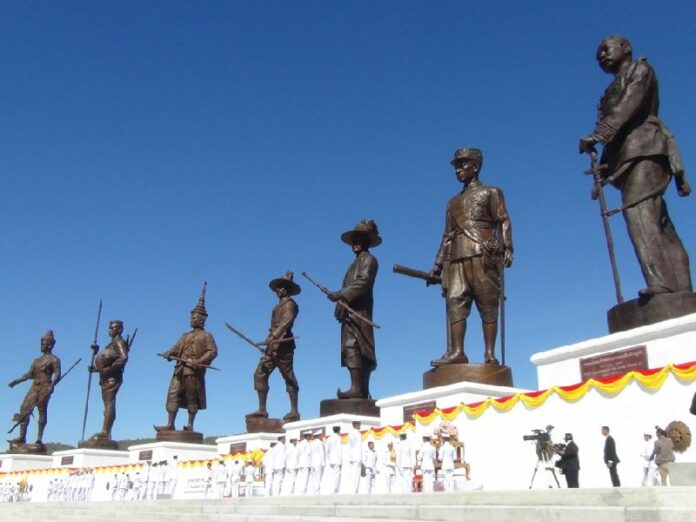 Rajabhakti Park in Prachuap Khiri Khan province