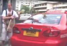 Taxi Fined for Smoking With Farang Baby on Board