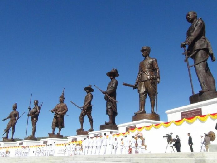 Rajabhakti Park in Prachuap Khiri Khan province