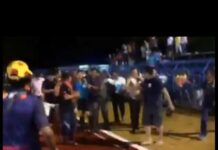Satun Football Fans Storm Stadium to Protest Referee’s ‘Bias’ (Video)