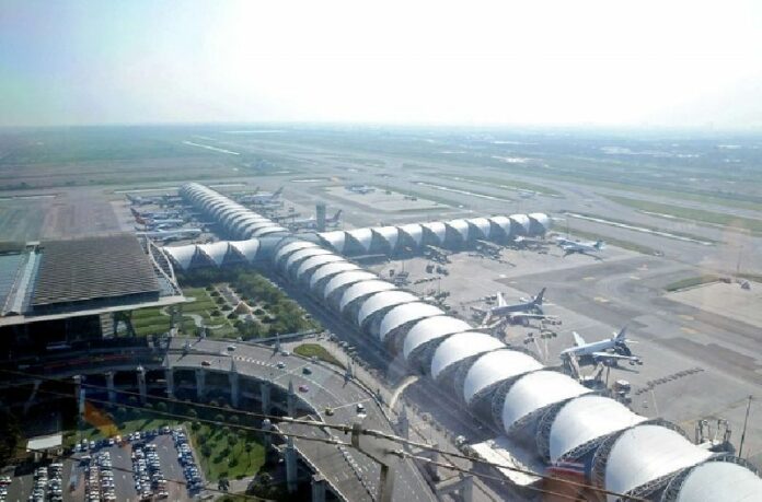 Suvarnabhumi International Airport in Bangkok in an undated file photo. Photo: Matichon